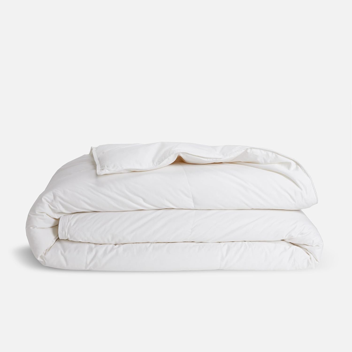 All Season Down Filled Comforter Medium Warmth Cotton Shell Duvet Insert Full/Queen Image 2